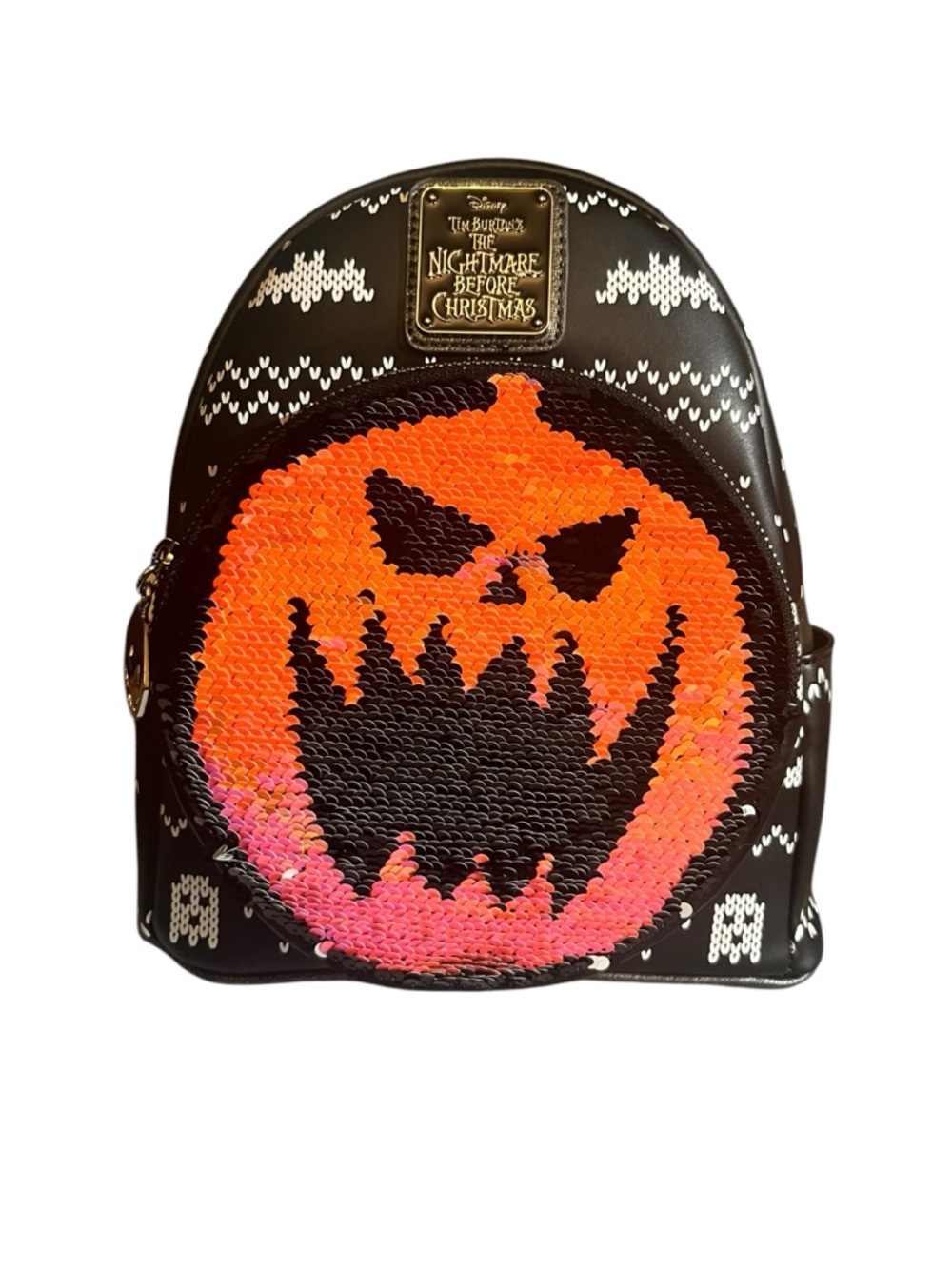 Loungefly Disney NBC Sequin Mini Backpack (NWT)